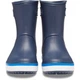 Резиновые сапоги детские Crocs Kids Crocband Rain Boot Navy / Bright Cobalt 1/31.5/20.5 см - изображение 4