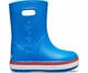 Гумові чоботи дитячі Crocs Kids Crocband Rain Boot Bright Cobalt/Flame 9/26/16.5 см - зображення 1