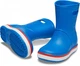 Гумові чоботи дитячі Crocs Kids Crocband Rain Boot Bright Cobalt/Flame 9/26/16.5 см - зображення 3