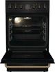 Плита электрическая стеклокерамика Gorenje 70л, ExtraSteam, 50x60см, черный (GECS5B70CLB) - изображение 4
