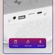 Настольная смарт лампа ночник RGB G-Smart 3в1 с беспроводной зарядкой 15W и Bluetooth колонкой 5W, белый (D-2019091306) - изображение 6
