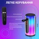 Портативна Bluetooth колонка Pulse 6 акустика бездротова з мікрофоном акустична система Чорна - зображення 5