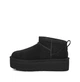 Женские угги на платформе UGG Classic Ultra Mini Platform 39р Черные (1135092-BLK) - изображение 5