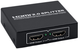 Aktywny rozdzielacz Qoltec Splitter HDMI 2.0 1x2 (5901878523323) - obraz 1
