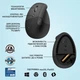 Мышь беспроводная Logitech Lift Left Vertical Ergonomic Графит (910-006474GRP) 254715 - изображение 4