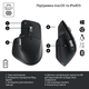 Мышка Logitech MX Master 3S Performance Wireless Mouse Bluetooth Graphite (910-006559) - изображение 6