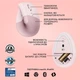 Мишка Logitech Lift Vertical Ergonomic (910-006478) Rose - зображення 5