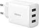 Зарядний пристрій Baseus Compact 3USB 17W White (CCXJ020102) - изображение 4