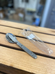 Набір столовий Ложка, Виделка, Ніж Mil-Tec CAMPING ESSBESTECK 3-TLG.S/STEEL (14622700-3) - изображение 4