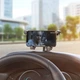 Автодержатель для телефона Baseus Horizontal Screen Gravity Vehicle-mounted Holder Black (SUYL-HP01) - изображение 2