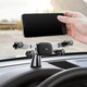 Автодержатель для телефона Baseus Horizontal Screen Gravity Vehicle-mounted Holder Black (SUYL-HP01) - изображение 6