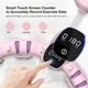 Тренажерний обруч Tohoyard для зміцнення м’язів кора SMART Fitness Hoop Розовий - изображение 2
