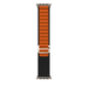 Нейлоновий ремінець Fruct Alpine Loop for Apple Watch 42/44/45/46/49 mm Black Orange - зображення 3
