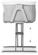 Приставная кровать Hauck Face to Me 2 Melange Grey (60853-1) - изображение 5