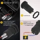 Адаптер врізний USB зарядка для ноутбука для ноутбука QC 3.0 + QC 4.0 PD Type-C 60W - зображення 6