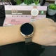 Жіночий смарт-годинник DTS Bluetooth виклик для Android, iOS gold metal - зображення 2