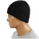 Шапка акриловая тонкой вязки Mil-Tec "BEANIE CAP" Black - изображение 4