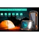 Портативне зарядне Solar Power Bank with LED light 20000mAh PN-W20S IPX4 2xUSB/Type-C 18W/3A PD/QC Qi - зображення 6