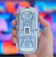 Беспроводная мышь WiWU WM105 Crystal Wireless с аккумулятором и Bluetooth (Type-C, USB 2.4 ГГц, компьютерная, бесшумная, прозрачная, для макбука) - Голубая - изображение 4