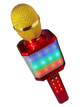Дитячий бездротовий мікрофон караоке з LED підсвічуванням WSTER WS-1828U Bluetooth, колонкою 5Вт і функцією зміни голосу Червоний - зображення 8