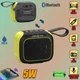 Беспроводная колонка Hopestar mini A22 Bluetooth прорезиненная с влагозащитой IPX6, USB, FM, TF Card, громкая связь Yellow - изображение 2
