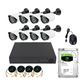 Комплект видеонаблюдения Easy Cam AHD KIT 8 камер и видеорегистратор, ночная съёмка, определение движения + Жесткий диск 2Тб - изображение 10