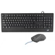Провідна ігрова клавіатура та миша KEYBOARD Zeus з RGB підсвічуванням Чорний - зображення 7