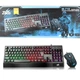 Проводная игровая клавиатура и мышь KEYBOARD Zeus M710-104 Набор геймерский для ПК и ноутбуков Черный - изображение 8