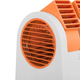 Охладитель воздуха настольный Mini-fan Air Mini Cooler портативный мини кондиционер с функцией увлажнения, питание от батареек и USB, Оранжевый - изображение 3