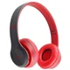 Бездротові навушники Bluetooth Wireless Headset P47 Black Гарнітура для ПК, телефону з мікрофоном - microSD, FM Червоний - зображення 7