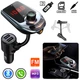 Фм-трансмиттер автомобильный AutoParts LED5 2 x USB с зарядкой 2.1А, microSD, AUX, Bluetooth, mp3 модулятор в машину с шумоподавлением - изображение 1