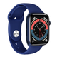 Смарт часы Smart Watch M16 mini 38mm Aluminium голосовой вызов, фитнес функции, здоровье Blue - изображение 4
