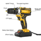 Аккумуляторная дрель в чемодане с 2 аккумуляторами XPRO Power Drill 1344-1, черный (42650-1344-1_861) - изображение 9