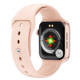 Смарт часы Smart Watch M16 mini 38mm Aluminium голосовой вызов, фитнес функции, здоровье Gold - изображение 3