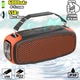 Портативна бездротова колонка Hopestar A30 Bluetooth з функцією Bass Boost 55Вт, 3 динаміка, USB, вологозахист IPX6 Помаранчевий з Сірим - зображення 1