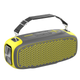 Портативная беспроводная колонка Hopestar A30 Bluetooth с функцией Bass Boost 55Вт, 3 динамика, USB, влагозащита IPX6 Серый с желтым - изображение 2