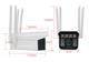 Уличная Wi-Fi IP камера видеонаблюдения цветная на 4 антенны Crystal Eye CY926 2 Мп ночная съёмка с микрофоном и датчиком движения - изображение 8