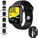 Умные смарт часы Smart Watch AK99-SW, 4.4 см -Голосовой вызов, фитнес функции, алюминиевый корпус, магнитная зарядка Black - изображение 1