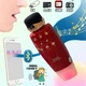 Бездротовий мікрофон WSTER WS2011 Bluetooth з колонкою 2в1 зі світлодіодним підсвічуванням, запис пісень, звукові ефекти, microSD, USB, AUX Червоний - зображення 1