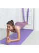 Подвесной гамак-качели для флай йоги и пилатеса Athlanta Yoga Rope резинки для аэройоги с креплением в дверной проём Фиолетовый - изображение 4