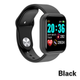 Смарт годинник Smart watch SWY68S розумний браслет з функціями фітнес трекера, вологозахистом, пульсометром та крокоміром Чорний - зображення 3