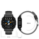 Смарт годинник Smart watch B3-2 розумний браслет з функціями пульсометра, дзвінки, повідомлення, крокомір, вологозахищений Чорний - зображення 6