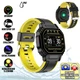 Смарт часы Smart watch B3-2 умный браслет с функциями пульсометра, звонки, сообщения, шагомер, влагозащищенный Желтый - изображение 1