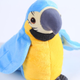 Интерактивная игрушка-повторюшка говорящий Попугай Parrot Talking с микрофоном и записывающим устройством, Blue - изображение 2