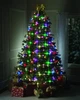 Світлодіодна ниткоподібних гірлянда 64 LED з сяючими кулями XMAS Umbrella Dazzler з верхівкою для ялинки 16 кольорів і 3 режими - зображення 11