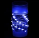 Гирлянда светодиодная NikoLa 50 м и 500 Led, свет ламп-Синий, 8 режимов, зеленый провод в силиконе для декора дома или улицы, от сети 220 В - зображення 4