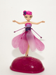Летающая игрушка сказочная фея с управлении рукой на подставке подиум Beauty Toy Magical Fairy звуковые и световые эффекты Розовая - изображение 5