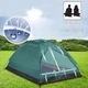 Туристичний намет 2-х місний для походів, подорожей, кемпінгу Soft Tent одношаровий портативний з сумкою та москітною сіткою, легкий - зображення 1