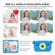Дитячий цифровий фотоапарат Smart Kids KM-89 Цифрова камера Ведмедик Teddy з іграми та рамками, Full HD, 12 МП Блакитний + Карта пам'яті 32 ГБ - зображення 9