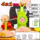 Ручна м'ясорубка механічна багатофункційна 4в1 Meat Grinder UKC MG706 з насадкою для сосисок Зелена - зображення 1